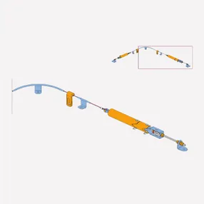 Горизонтальная гибкая линия для работы на кровле