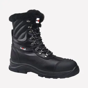 Ботинки Айстег S33, КП (200 Дж), КС, ПУ/Нитрил, натуральный мех