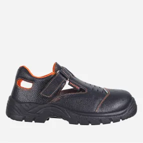 Полуботинки рабочие с перфорацией МАСТЕР с МП кожаные ПУ