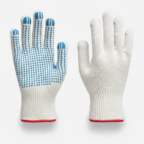 Перчатки х/б с ПВХ 10 КЛАСС,48 гр