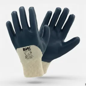 Перчатки маслобензостойкие Бис Стандарт РЧ