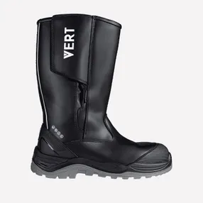 Сапоги рабочие VERT высокие с КП и КС нат.мех кожаные ПУ/ТПУ