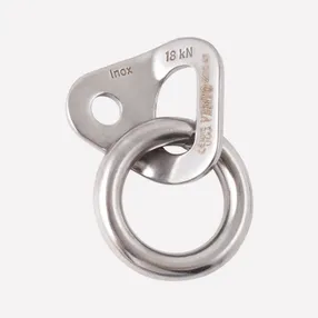 Шлямбурное ухо с кольцом д.10мм нержавейка