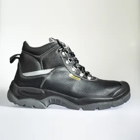 Ботинки рабочие кожаные с металлическим подноском SAULT S3