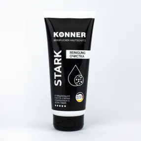 Очищающая паста-скраб усиленного действия с минеральным абразивом для очистки кожи рук и тела KÖNNER STARK