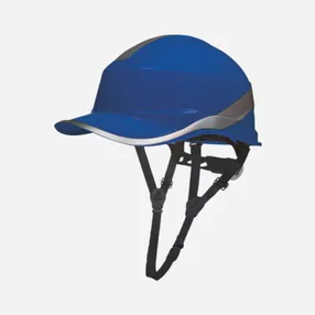 Каска защитная DIAMOND VI PEAK UP с системой регулировки Rotor из АБС-пластика и ремешком в комплекте