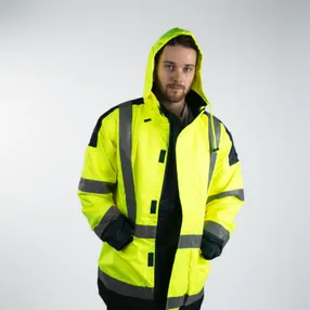 Куртка сигнальная утепленная EASYVIEW