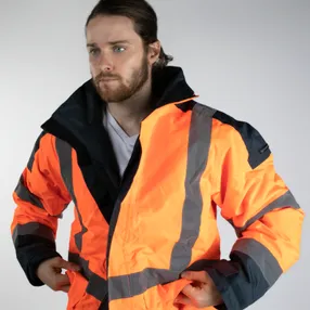 Куртка сигнальная утепленная EASYVIEW
