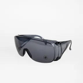 Очки открытые поликарбонатные дымчатые (ОЧК306)