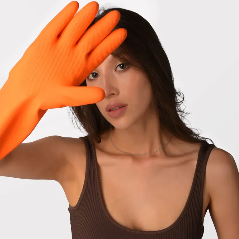 Jeta Safety / Перчатки Atom Comfort  из латекса с хлопковым напылением