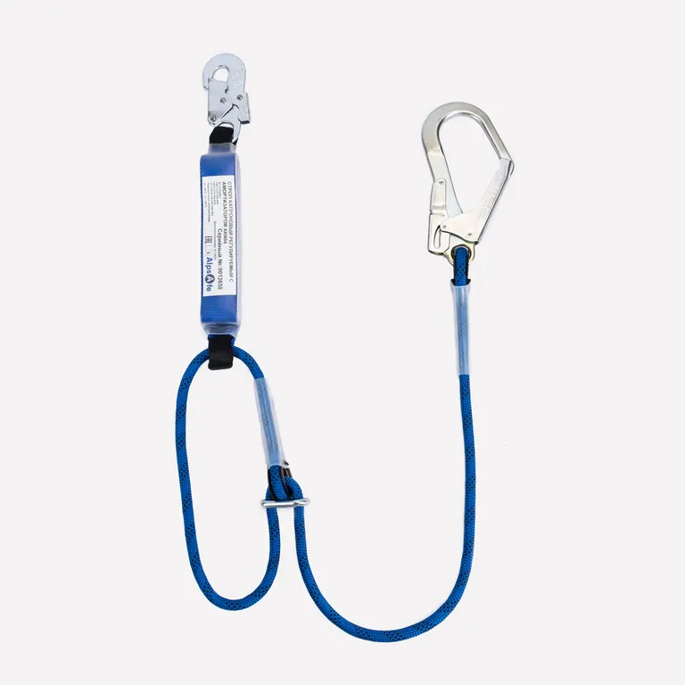Alpsafe / Строп страховочный капроновый регулируемый с амортизатором AKN04