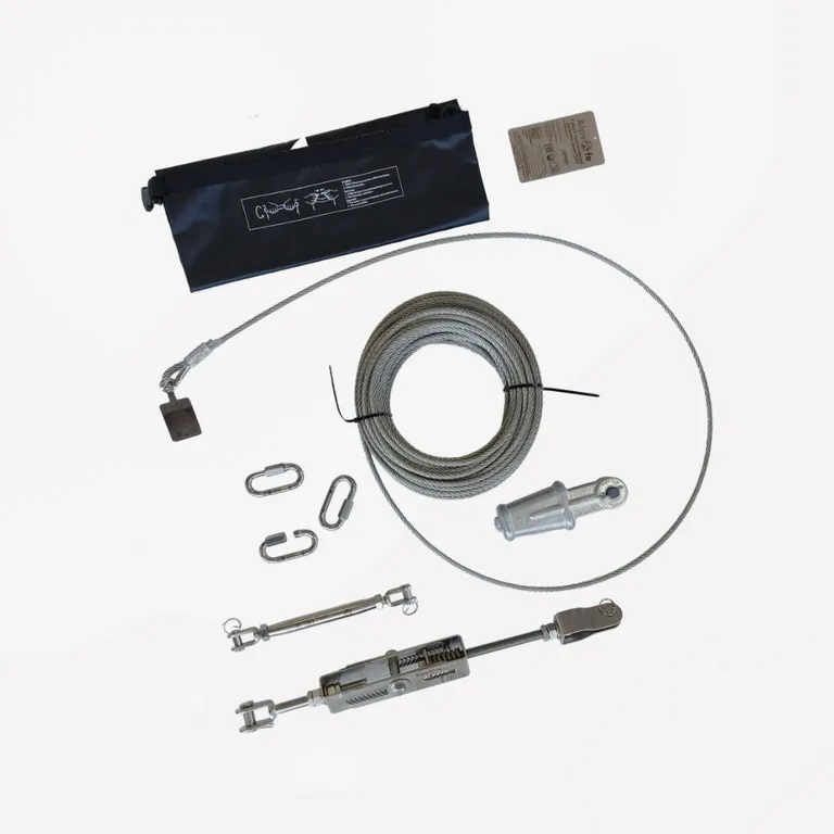 Alpsafe / Мобильная гибкая горизонтальная анкерная линия «M-FLEX» 24 м