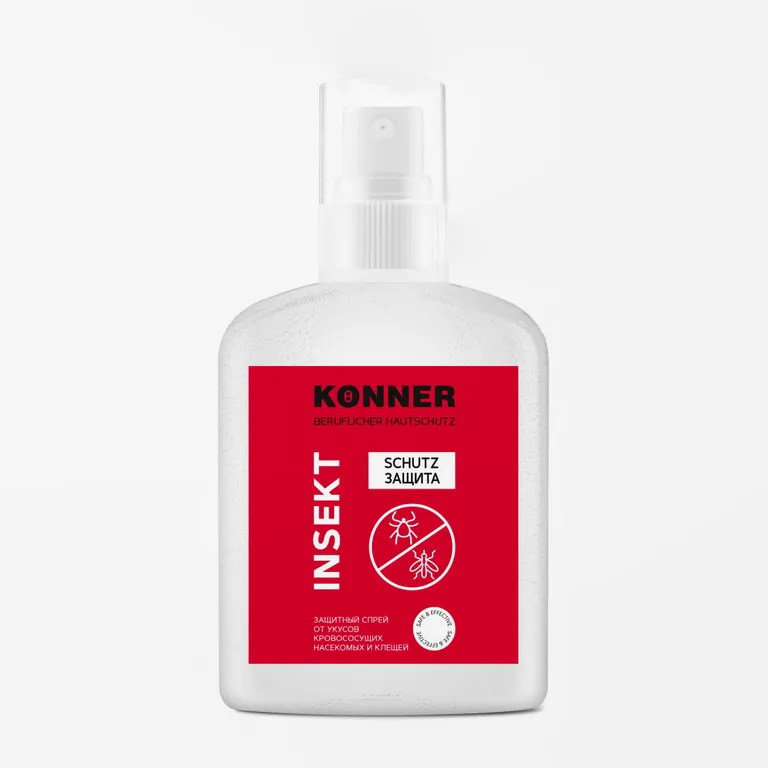 Konner / Защитный спрей от укусов кровососущих насекомых и клещей KÖNNER INSEKT