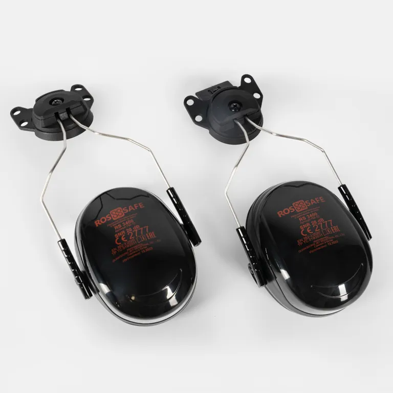 ROSSAFE / Противошумные наушники RS 3400 с креплением на каску, 28 dB