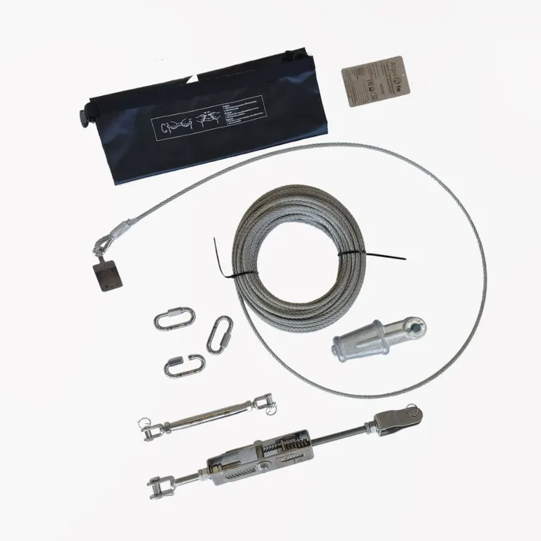 Alpsafe / Мобильная гибкая горизонтальная анкерная линия «M-FLEX» 12 м