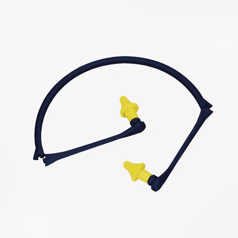 DELTA PLUS / Беруши полиуретановые многоразовые Delta Plus с полипропиленовой складывающейся дужкой (SNR 28 дБ)