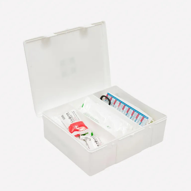 АППОМЕД / Аптечка для оказания первой помощи работникам (по Приказу №1331Н) (пластиковый  шкаф)