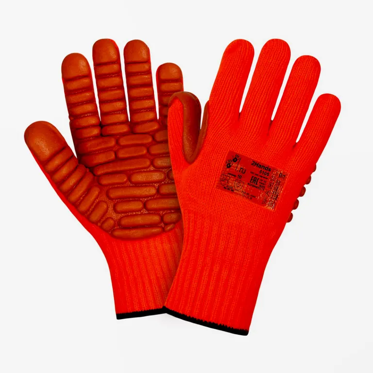 2Hands / Перчатки 2Hands 5105 для защиты от холода с виброгасящим покрытием