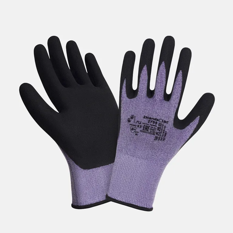 2Hands / Нейлон/лайкра с нитрилом microfoam 2Hands Air 2705