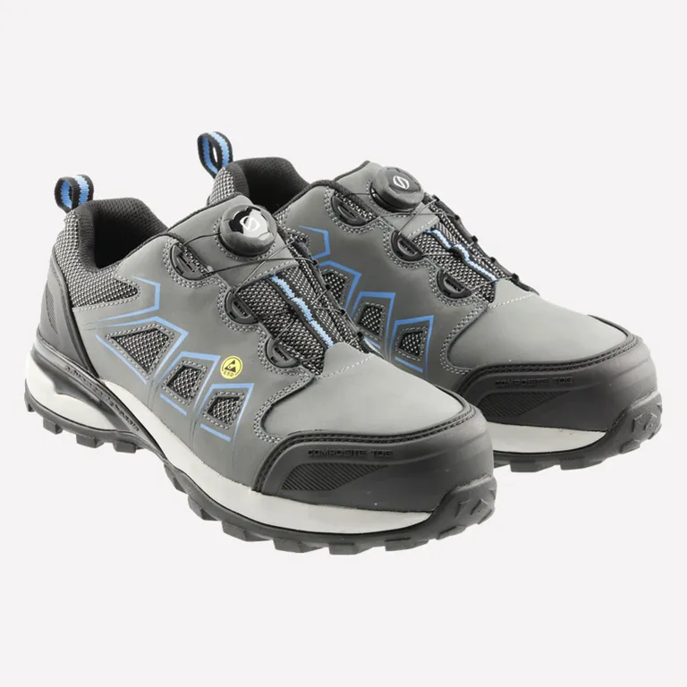 Hogert Technik / Полуботинки рабочие FULDE LACE SYSTEM S3S SR FO ESD