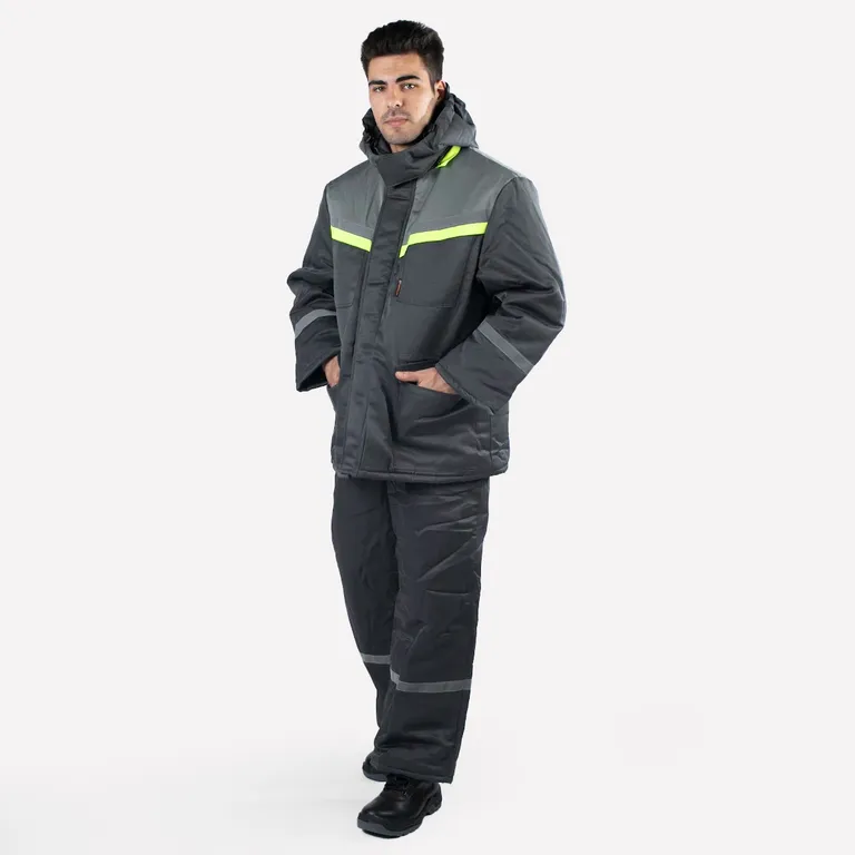 ГК СПЕЦОБЪЕДИНЕНИЕ / Зимний Костюм ВЬЮГА утеплённый, т/серый