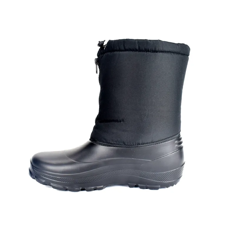 Фабрика обуви "Дарина" / Сапоги мужские "Буран" из ЭВА с комбинированным верхом  на молнии