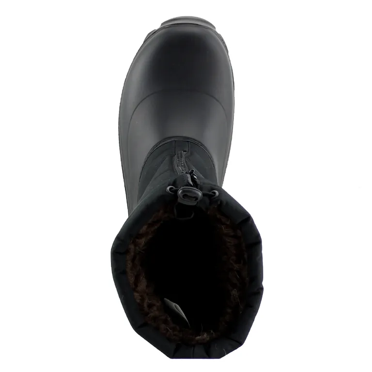 Фабрика обуви "Дарина" / Сапоги мужские "Буран" из ЭВА с комбинированным верхом  на молнии