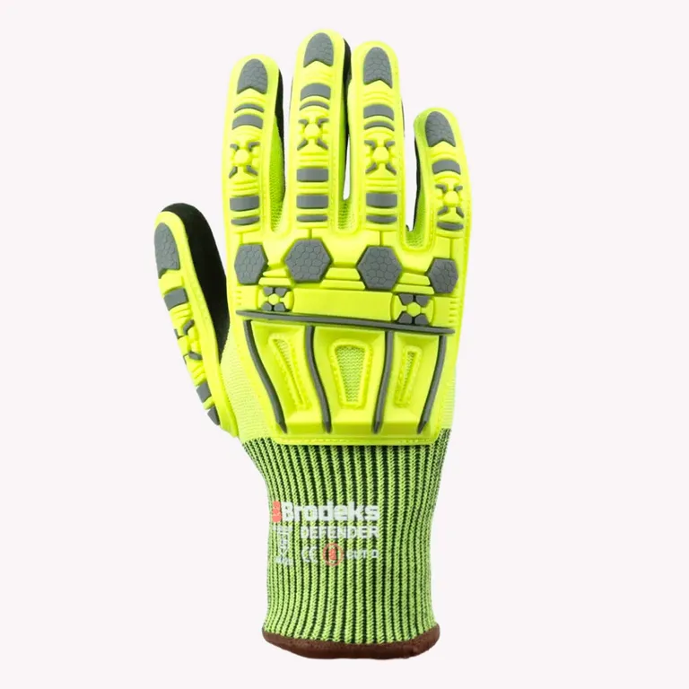 Brodeks / Перчатки от порезов противоударные с нитриловым покрытием Brodeks Defender GC-22i