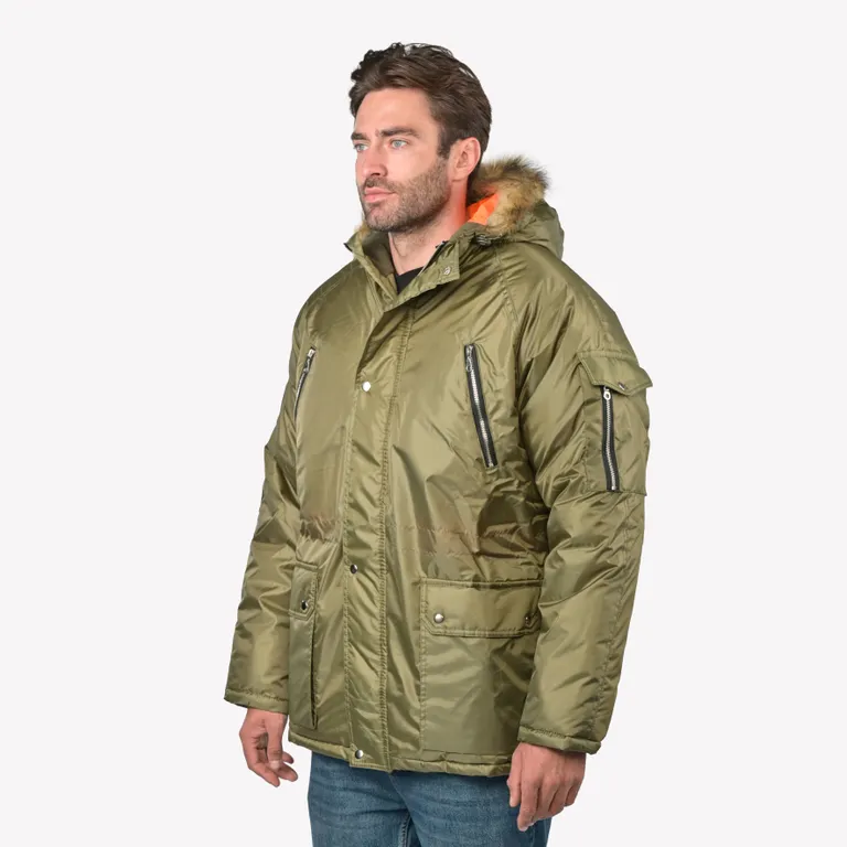 Эталон / Зимняя рабочая куртка "Аляска длинная"