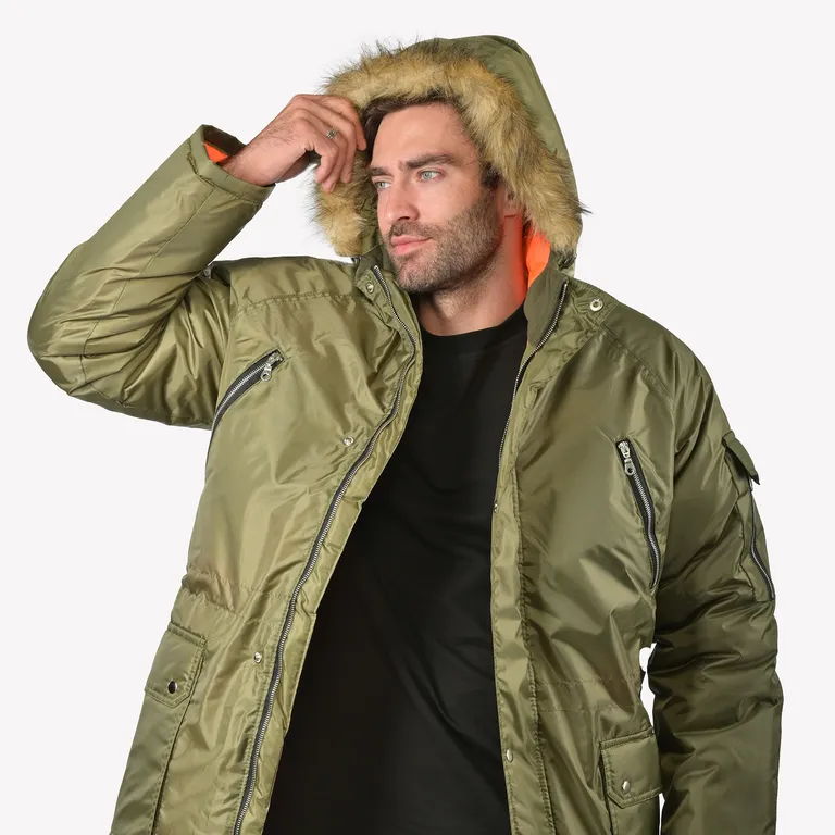 Эталон / Зимняя рабочая куртка "Аляска длинная"