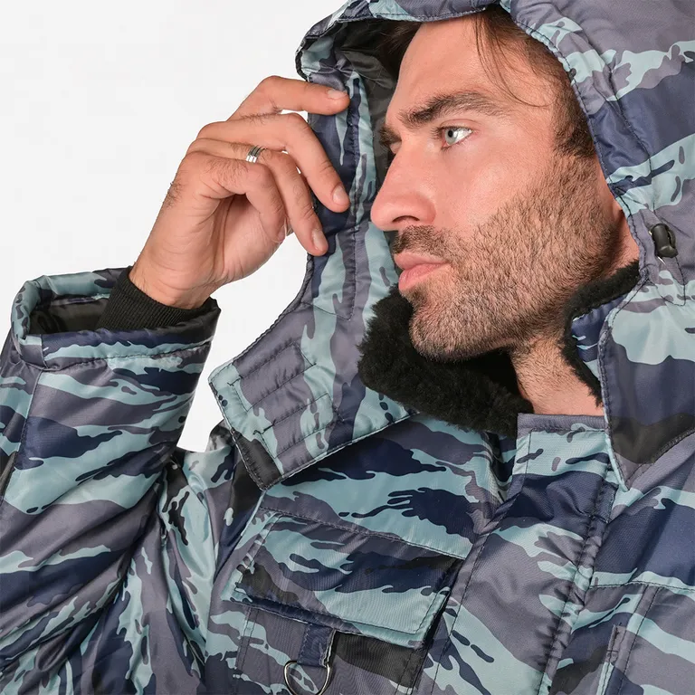 Эталон / Зимний Костюм "Охранника" куртка/полукомбинезон, КМФ ГОРОД