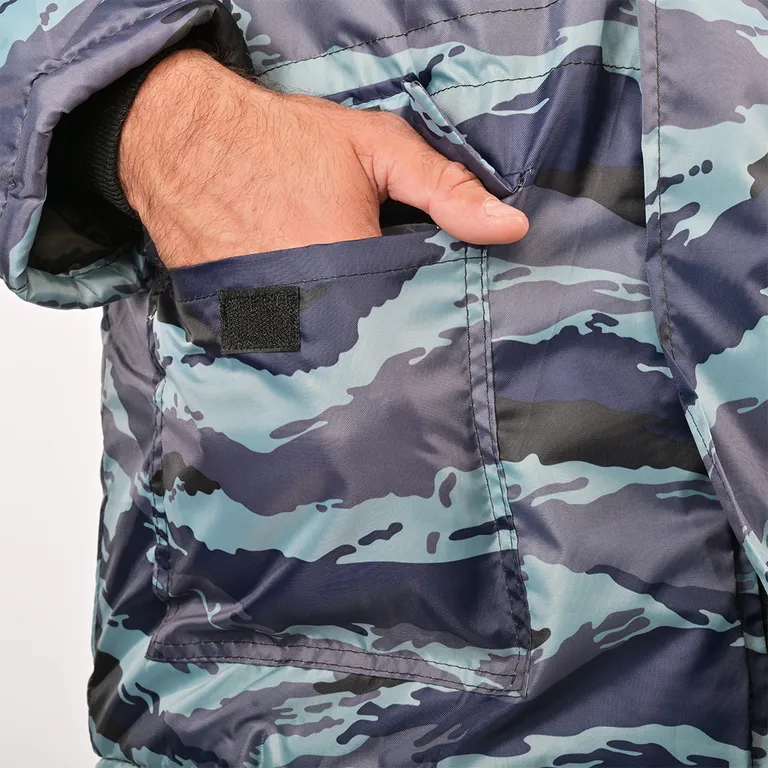 Эталон / Зимний Костюм "Охранника" куртка/полукомбинезон, КМФ ГОРОД