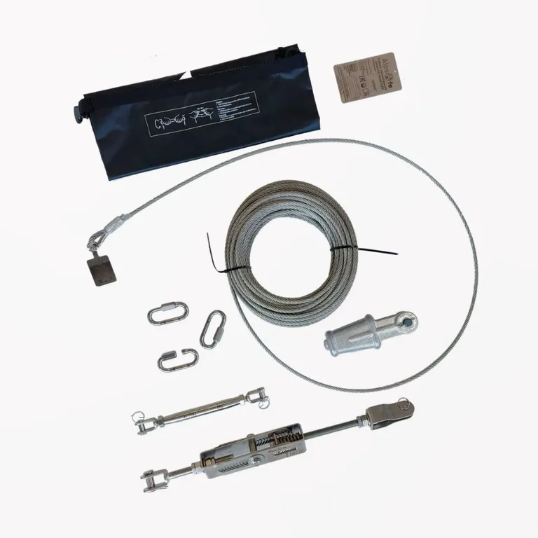 Alpsafe / Мобильная гибкая горизонтальная анкерная линия «M-FLEX» 20 м