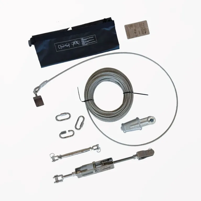 Alpsafe / Мобильная гибкая горизонтальная анкерная линия «M-FLEX» 10 м