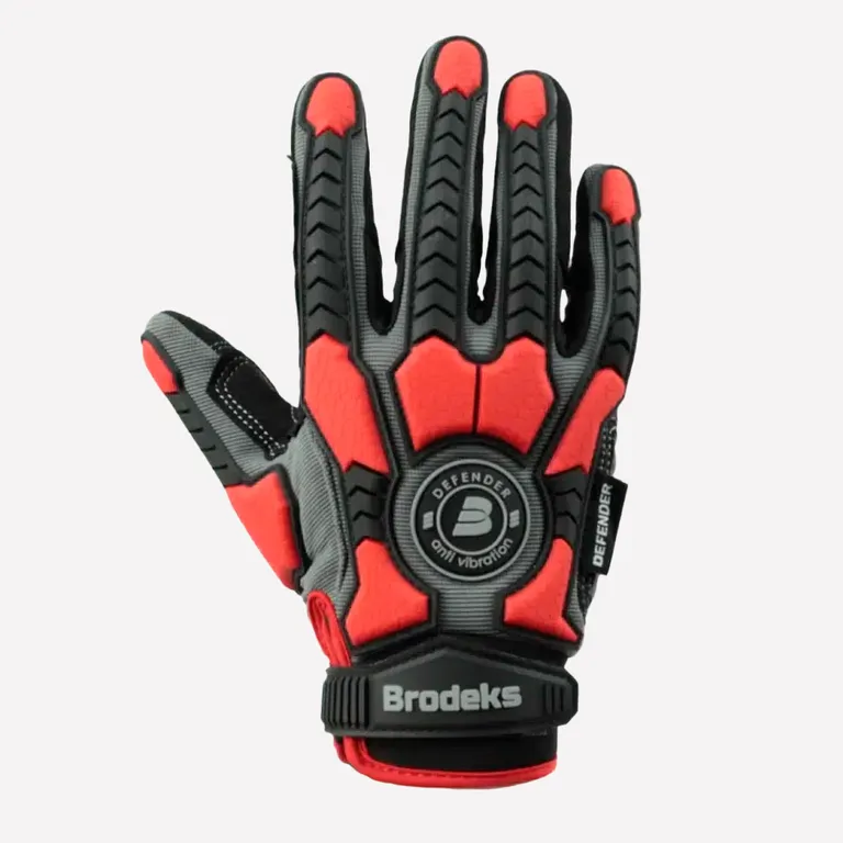 Brodeks / Антивибрационные рабочие перчатки Brodeks Defender G-63i противоударные