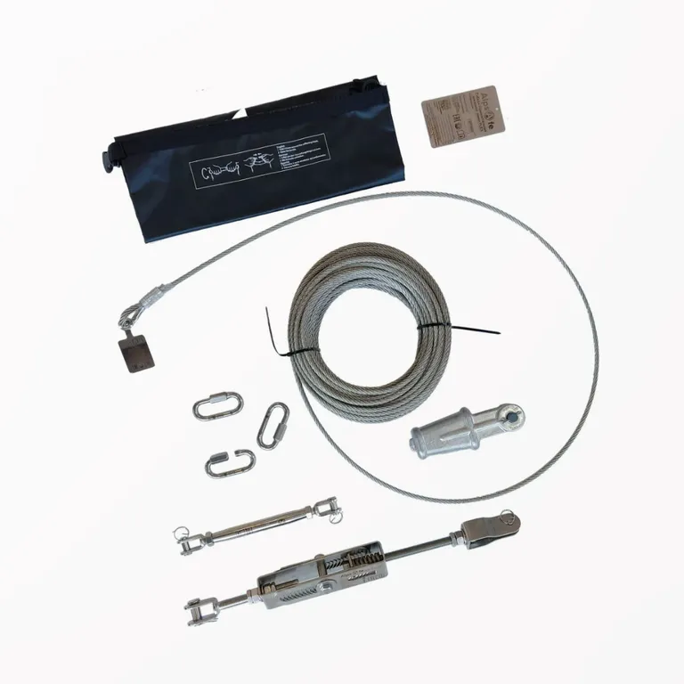 Alpsafe / Мобильная гибкая горизонтальная анкерная линия «M-FLEX» 50 м.