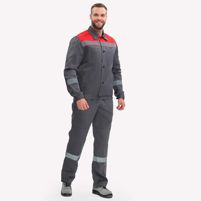 Факел / Костюм Легион-2 СОП (тк.Смесовая,210) п/к, т.серый/красный