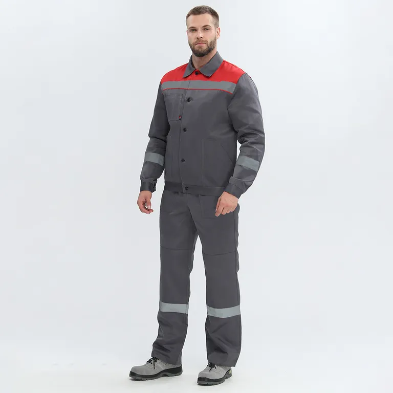 Факел / Костюм Легион-2 СОП (тк.Смесовая,210) п/к, т.серый/красный