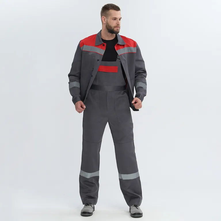 Факел / Костюм Легион-2 СОП (тк.Смесовая,210) п/к, т.серый/красный