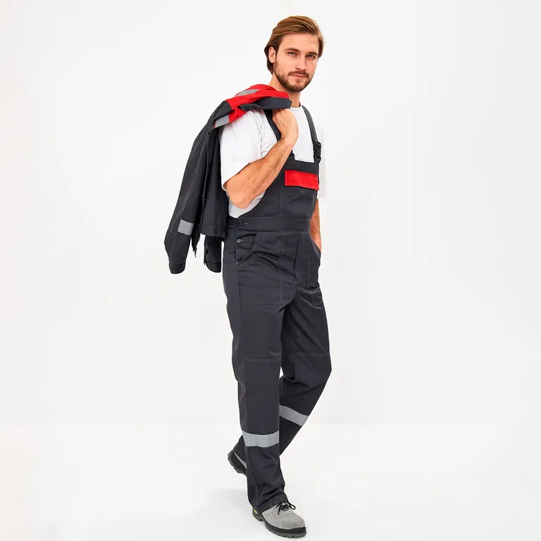 Факел / Костюм Легион Премиум-2 СОП CH (тк.Смесовая,240) п/к, т.серый/красный