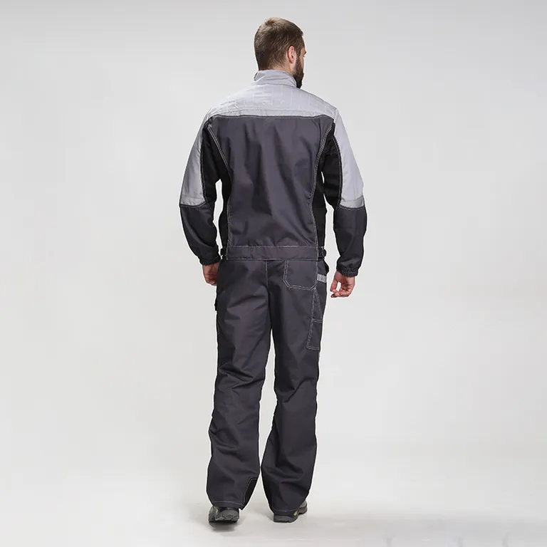 Факел / Костюм Формула (тк.Смесовая,240) брюки, т.серый/св.серый/черный