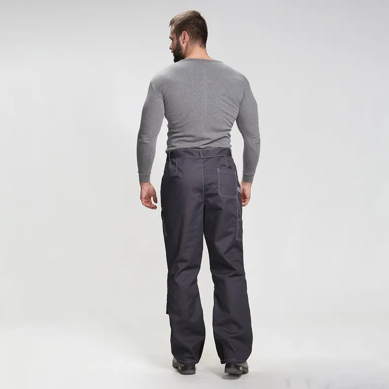 Факел / Костюм Формула (тк.Смесовая,240) брюки, т.серый/св.серый/черный