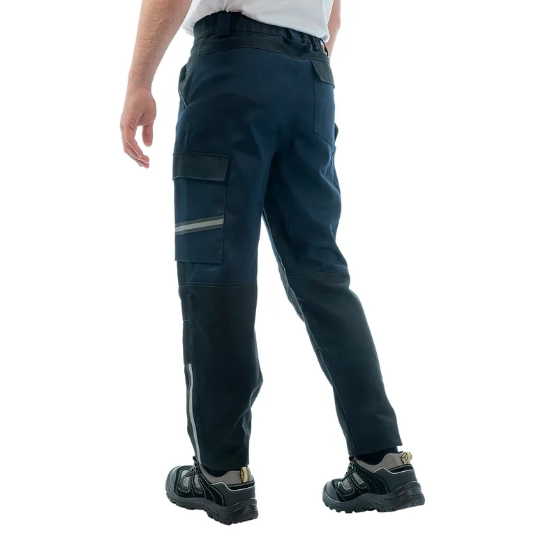 Brodeks / Брюки сварщика 1 класса Brodeks FS 38-01, т.синий/черный