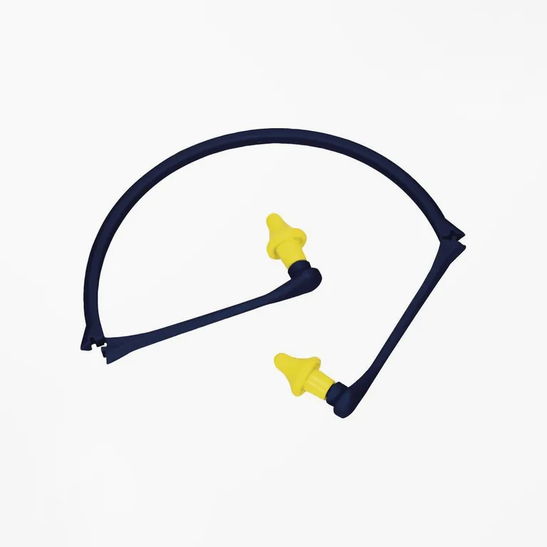 DELTA PLUS / Беруши полиуретановые многоразовые Delta Plus с полипропиленовой складывающейся дужкой (SNR 27 дБ)