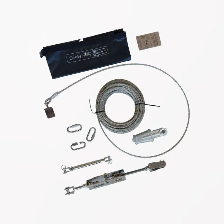 Alpsafe / Мобильная гибкая горизонтальная анкерная линия «M-FLEX» 30 м