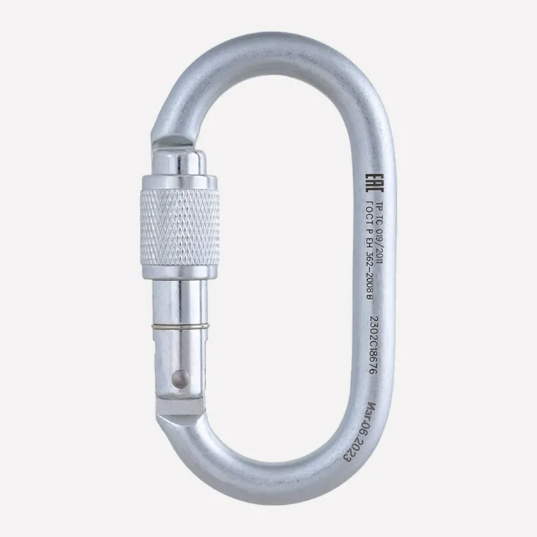 Vento / Карабин "Стальной Овал" с муфтой (Цвет обычный ПИН нет)