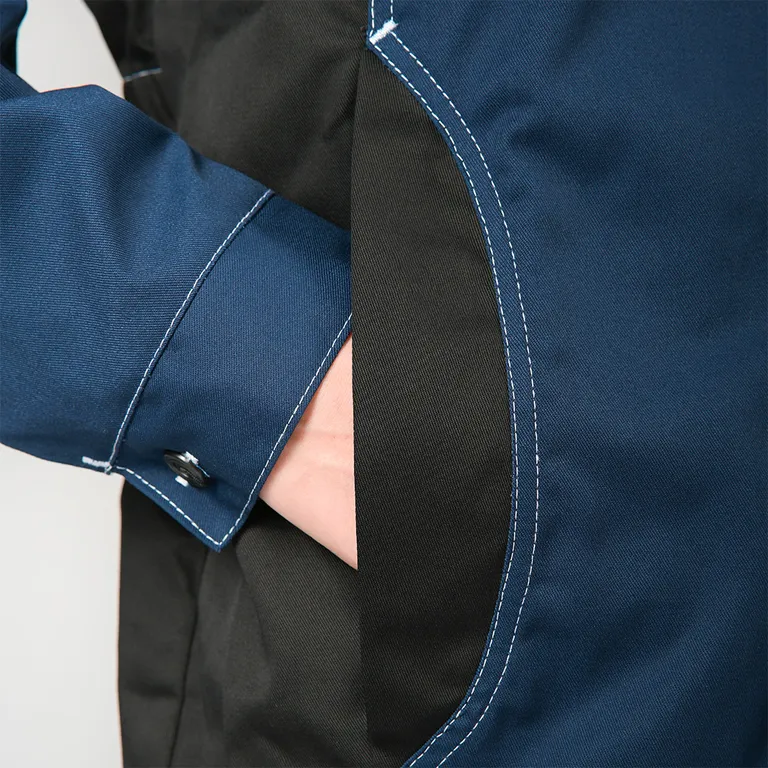 Факел / Костюм женский Формула-1 (тк.Смесовая,240) брюки, т.синий/васильковый/черный