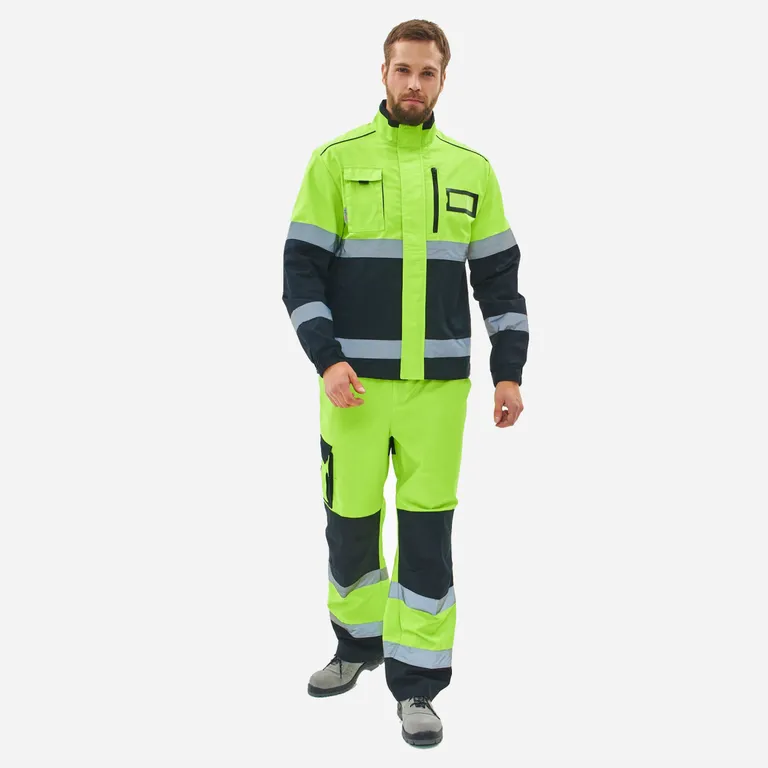 PROFLINE / Костюм сигнальный ProfLine Specialist-1 (тк.Смесовая,240) брюки, желтый/черный