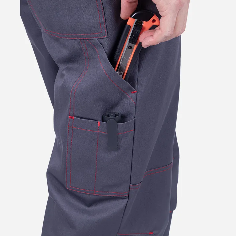 iForm / Полукомбинезон рабочий ХАЙ-ТЕК SAFETY летний