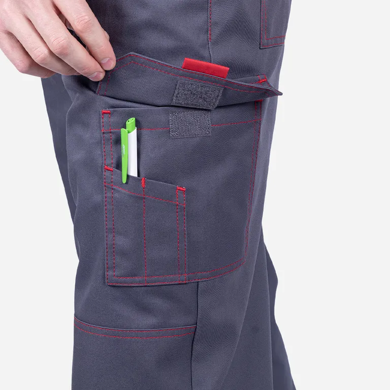 iForm / Полукомбинезон рабочий ХАЙ-ТЕК SAFETY летний